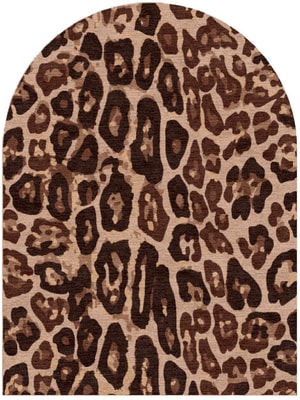 Fawn Spots Arch Hand Knotted Tibetan Wool custom handmade rug