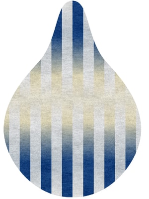 Feint Drop Hand Knotted Bamboo Silk custom handmade rug