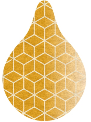 Fettle Drop Hand Knotted Bamboo Silk custom handmade rug