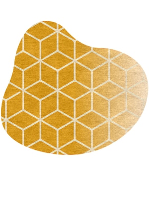Fettle Splash Hand Knotted Tibetan Wool custom handmade rug
