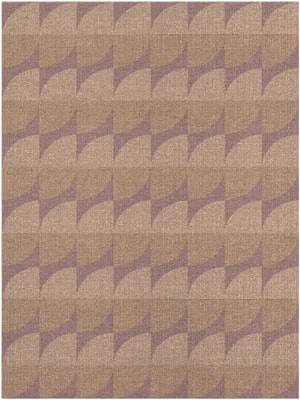 Fiddle Rectangle Flatweave New Zealand Wool custom handmade rug