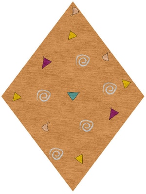 Fiesta Diamond Hand Knotted Tibetan Wool custom handmade rug