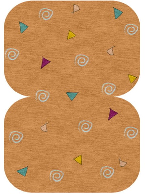 Fiesta Eight Hand Knotted Tibetan Wool custom handmade rug