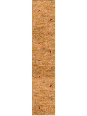 Fiesta Runner Hand Knotted Bamboo Silk custom handmade rug