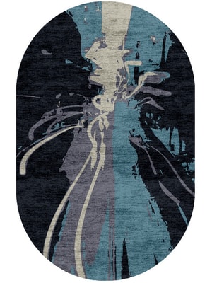 Flash Capsule Hand Knotted Bamboo Silk custom handmade rug