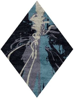 Flash Diamond Hand Knotted Bamboo Silk custom handmade rug