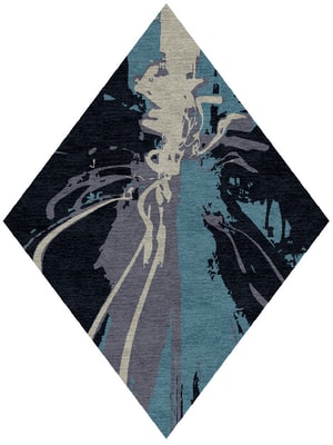 Flash Diamond Hand Knotted Tibetan Wool custom handmade rug