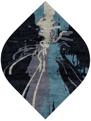 Flash Ogee Hand Knotted Bamboo Silk custom handmade rug