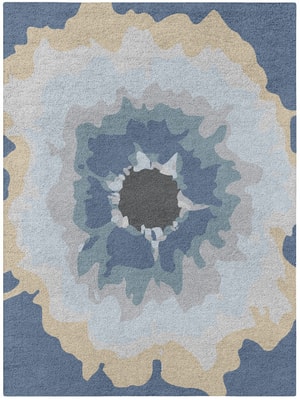 Floweret Rectangle Hand Tufted Pure Wool custom handmade rug