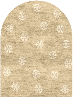Flurry Arch Hand Knotted Bamboo Silk custom handmade rug