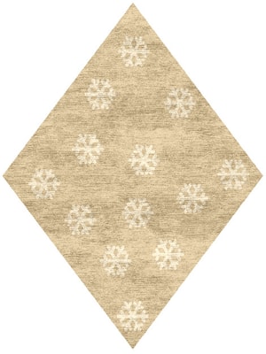 Flurry Diamond Hand Knotted Bamboo Silk custom handmade rug