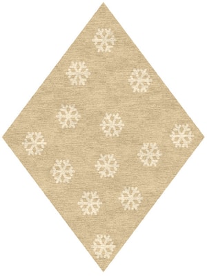 Flurry Diamond Hand Knotted Tibetan Wool custom handmade rug