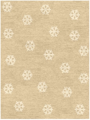 Flurry Rectangle Hand Knotted Tibetan Wool custom handmade rug