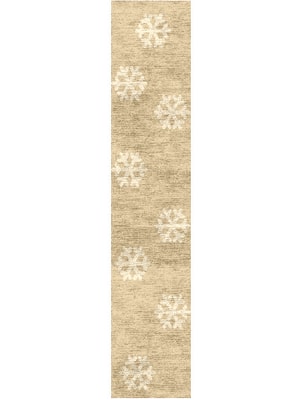 Flurry Runner Hand Knotted Bamboo Silk custom handmade rug