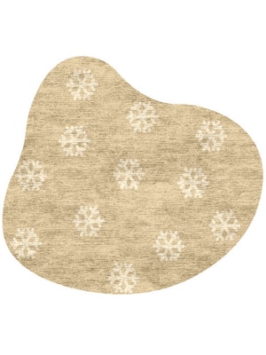 Flurry Splash Hand Knotted Bamboo Silk custom handmade rug