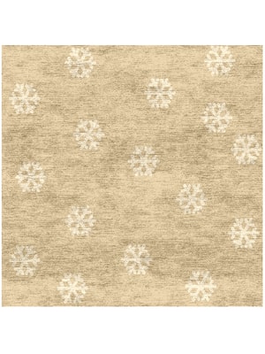 Flurry Square Hand Knotted Bamboo Silk custom handmade rug
