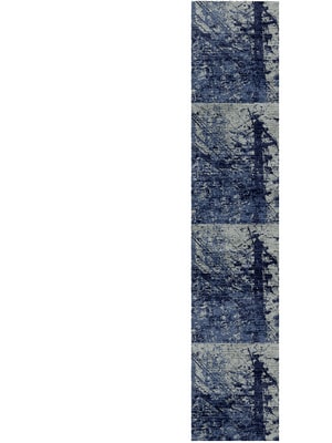 Flux Runner Hand Knotted Bamboo Silk custom handmade rug