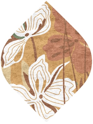 Frasera Ogee Hand Knotted Bamboo Silk custom handmade rug