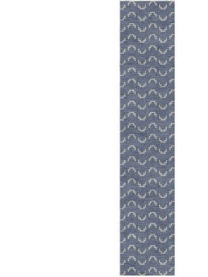 Frisson Runner Hand Knotted Tibetan Wool custom handmade rug