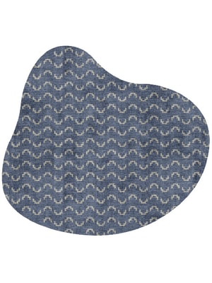 Frisson Splash Hand Knotted Bamboo Silk custom handmade rug