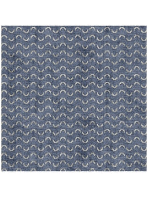 Frisson Square Hand Knotted Bamboo Silk custom handmade rug