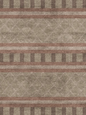 Furrow Rectangle Flatweave Bamboo Silk custom handmade rug