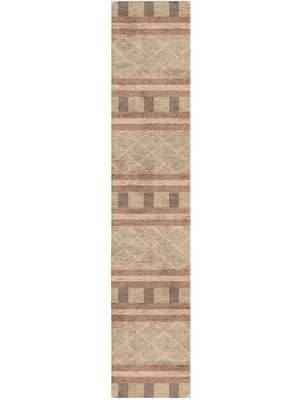Furrow Runner Hand Tufted Bamboo Silk custom handmade rug