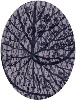Genesis Oval Hand Knotted Bamboo Silk custom handmade rug