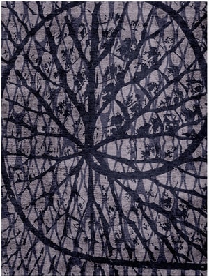 Genesis Rectangle Hand Knotted Bamboo Silk custom handmade rug