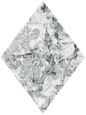 Glass Art Diamond Hand Knotted Bamboo Silk custom handmade rug