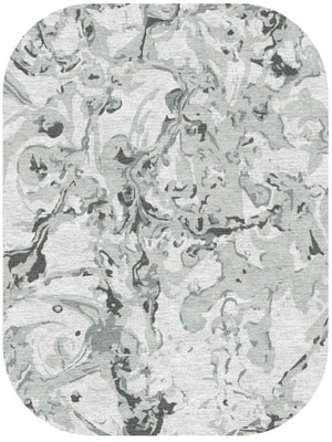 Glass Art Oblong Hand Knotted Tibetan Wool custom handmade rug