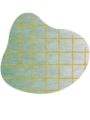 Grass Splash Hand Knotted Tibetan Wool custom handmade rug