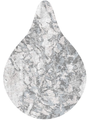 Gravel Drop Hand Knotted Bamboo Silk custom handmade rug