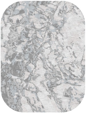 Gravel Oblong Hand Knotted Tibetan Wool custom handmade rug