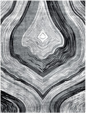 Grey Grades Rectangle Hand Knotted Bamboo Silk custom handmade rug
