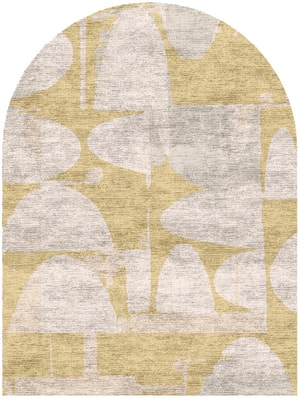 Harper Arch Hand Knotted Bamboo Silk custom handmade rug