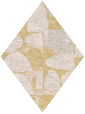 Harper Diamond Hand Knotted Tibetan Wool custom handmade rug