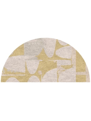 Harper Halfmoon Hand Knotted Tibetan Wool custom handmade rug