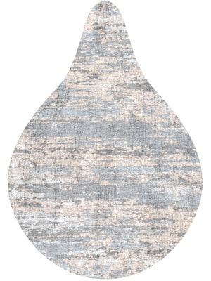 Haze Drop Hand Knotted Bamboo Silk custom handmade rug