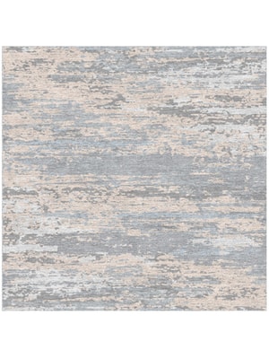 Haze Square Hand Knotted Tibetan Wool custom handmade rug