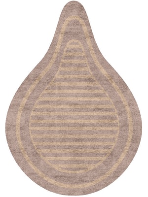 Hazel Drop Hand Tufted Bamboo Silk custom handmade rug