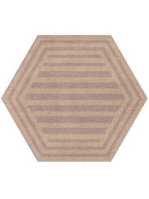 Hazel Hexagon Hand Tufted Pure Wool custom handmade rug