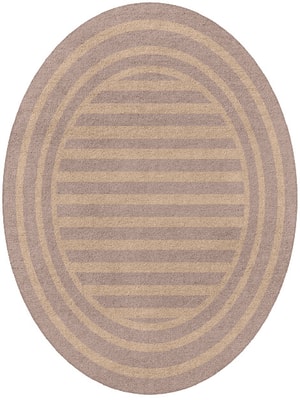 Hazel Oval Hand Tufted Pure Wool custom handmade rug