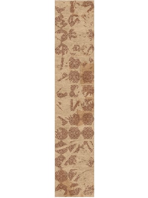 Hex Rows Runner Hand Knotted Tibetan Wool custom handmade rug