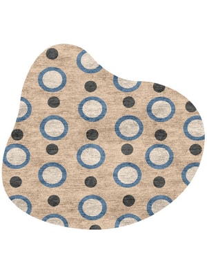Hoop Splash Hand Knotted Bamboo Silk custom handmade rug