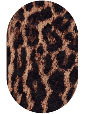 Hunting Leopard Capsule Hand Knotted Tibetan Wool custom handmade rug