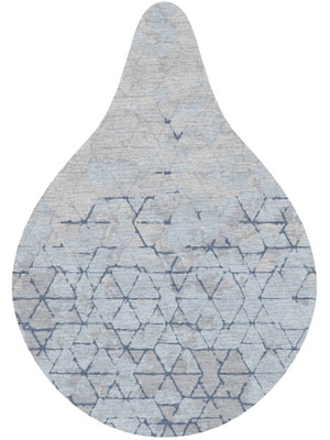 Ibrat Drop Hand Knotted Tibetan Wool custom handmade rug