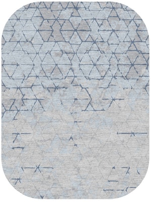 Ibrat Oblong Hand Knotted Tibetan Wool custom handmade rug
