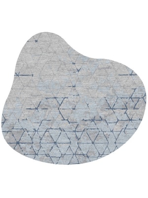 Ibrat Splash Hand Knotted Tibetan Wool custom handmade rug