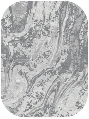Iceberg Oblong Hand Knotted Tibetan Wool custom handmade rug